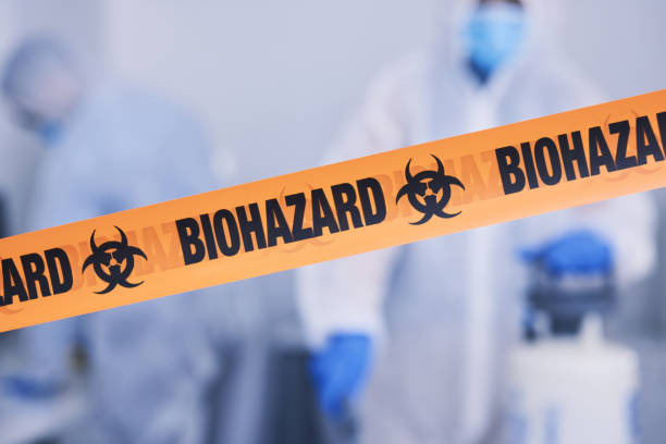 Professional Drug Lab Cleanup technician working in Walsh, IL